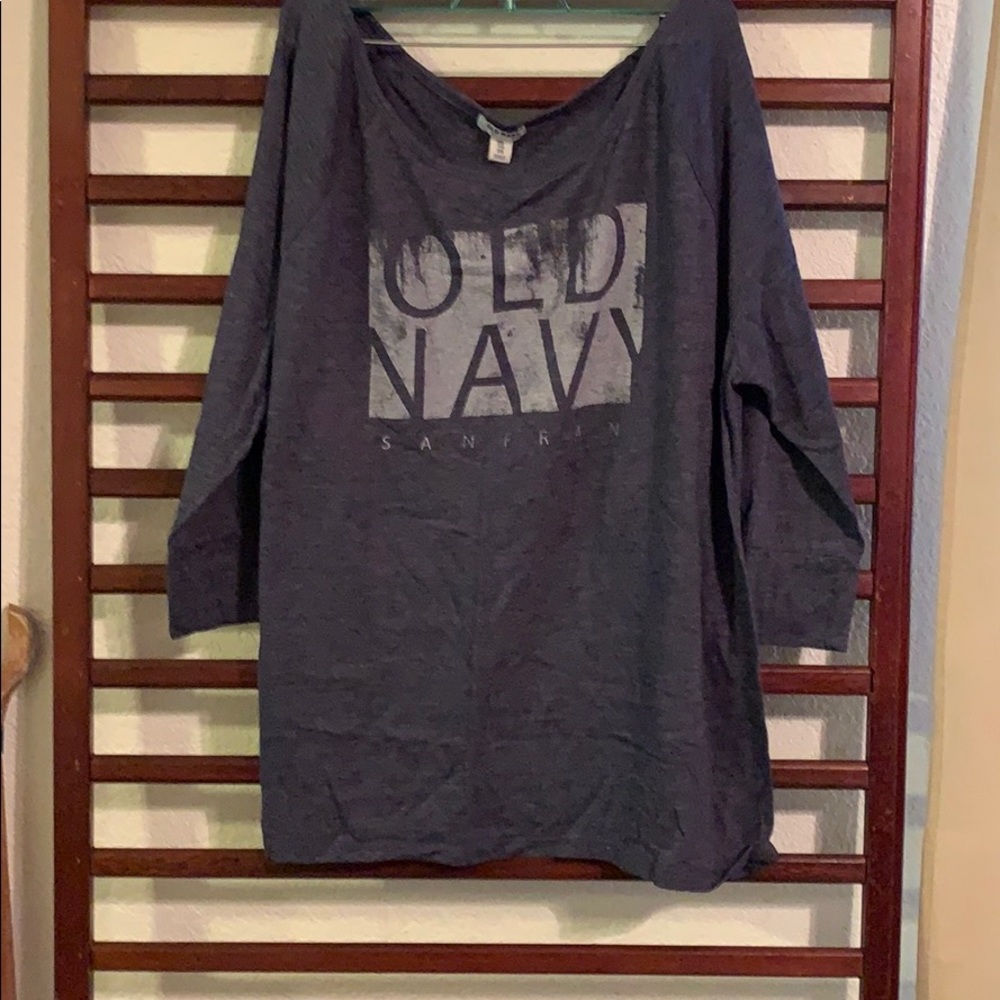 Old Navy 3/4 Sleeve T-shirt material